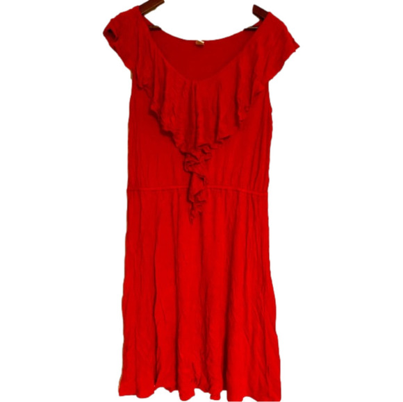𝅺OLD Navy Little Red Dress or Beach Cover Up, Lady’s Large - Picture 1 of 4
